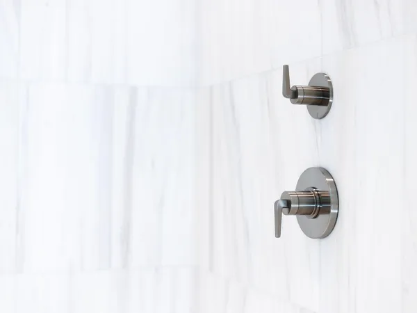 a close view of a tap