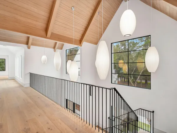 a view of a hallway