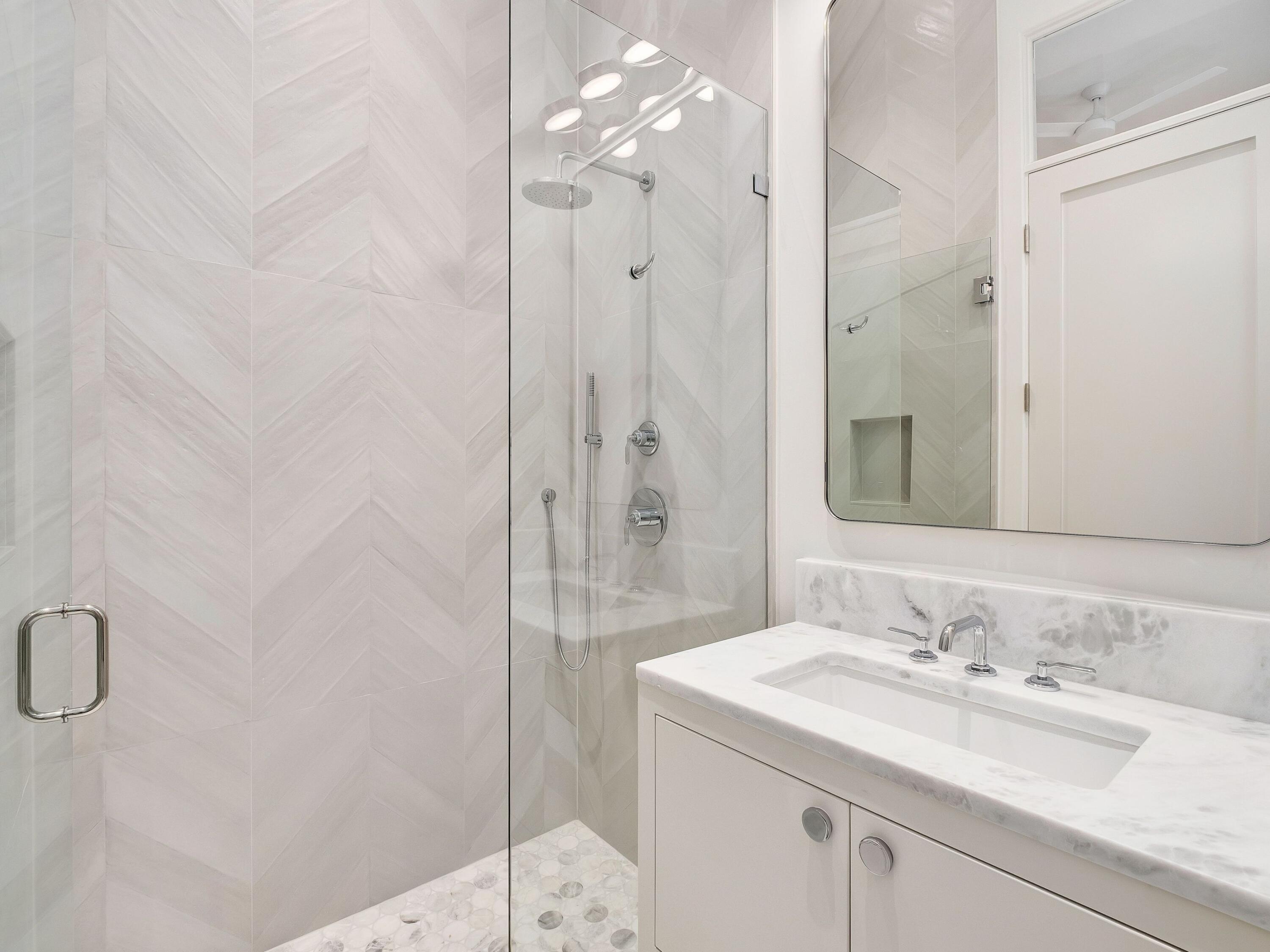 431 Pisces Drive Santa Rosa Beach, FL 32459 - Photo 43 of 48 a bathroom with a sink and a mirror