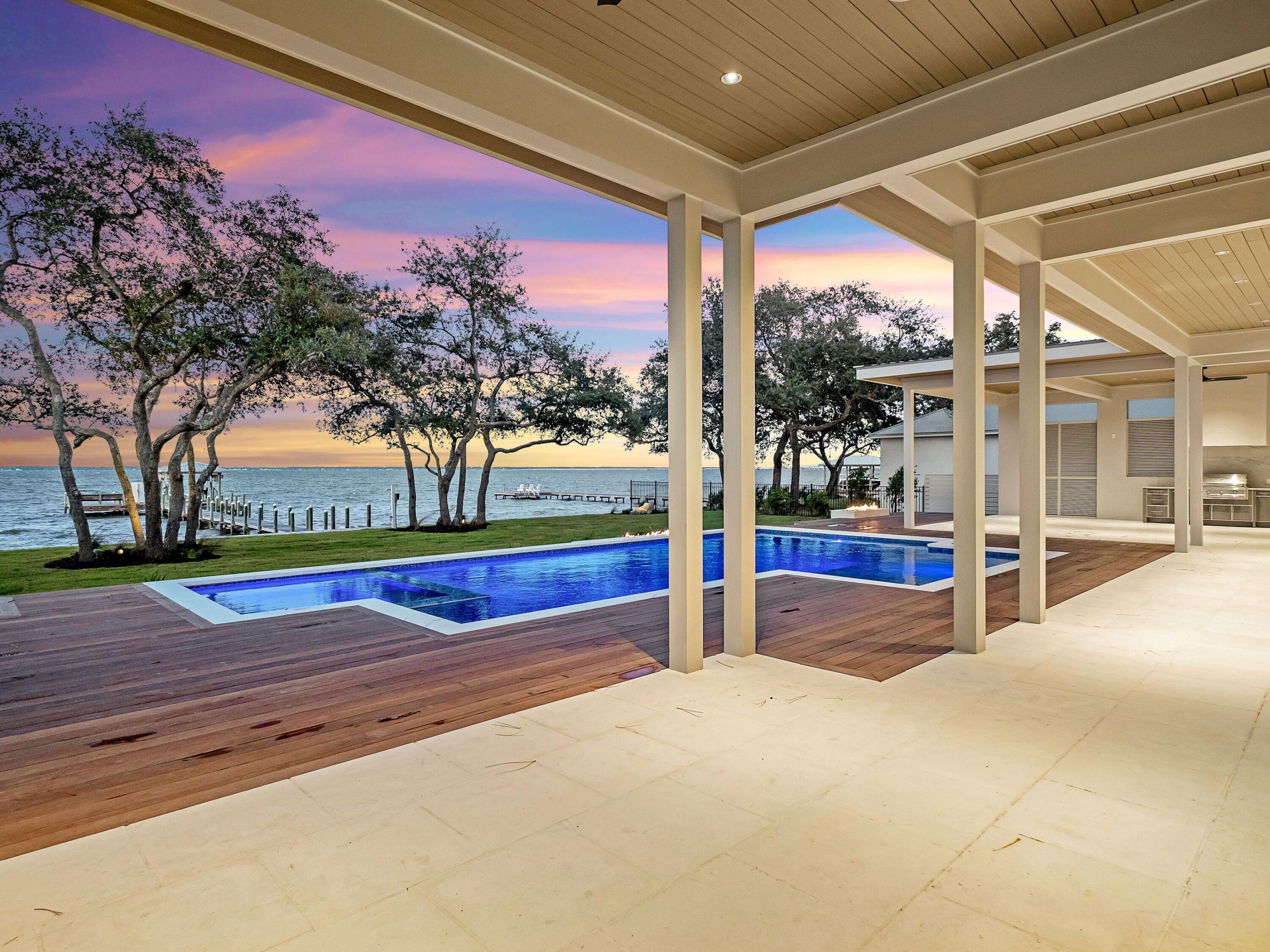 431 Pisces Drive Santa Rosa Beach, FL 32459 - Photo 8 of 48 a view of a road with a big yard