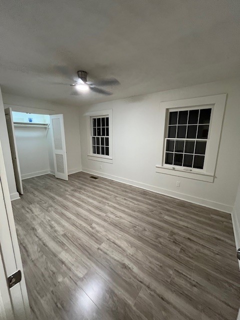 1386 Chisholm Road Cypress Inn, TN 38452 - Photo 36 of 58 a view of an empty room with wooden floor and a window