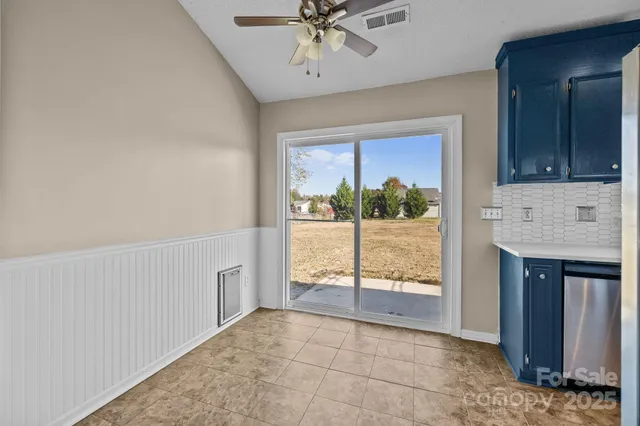 a view of an entryway with window