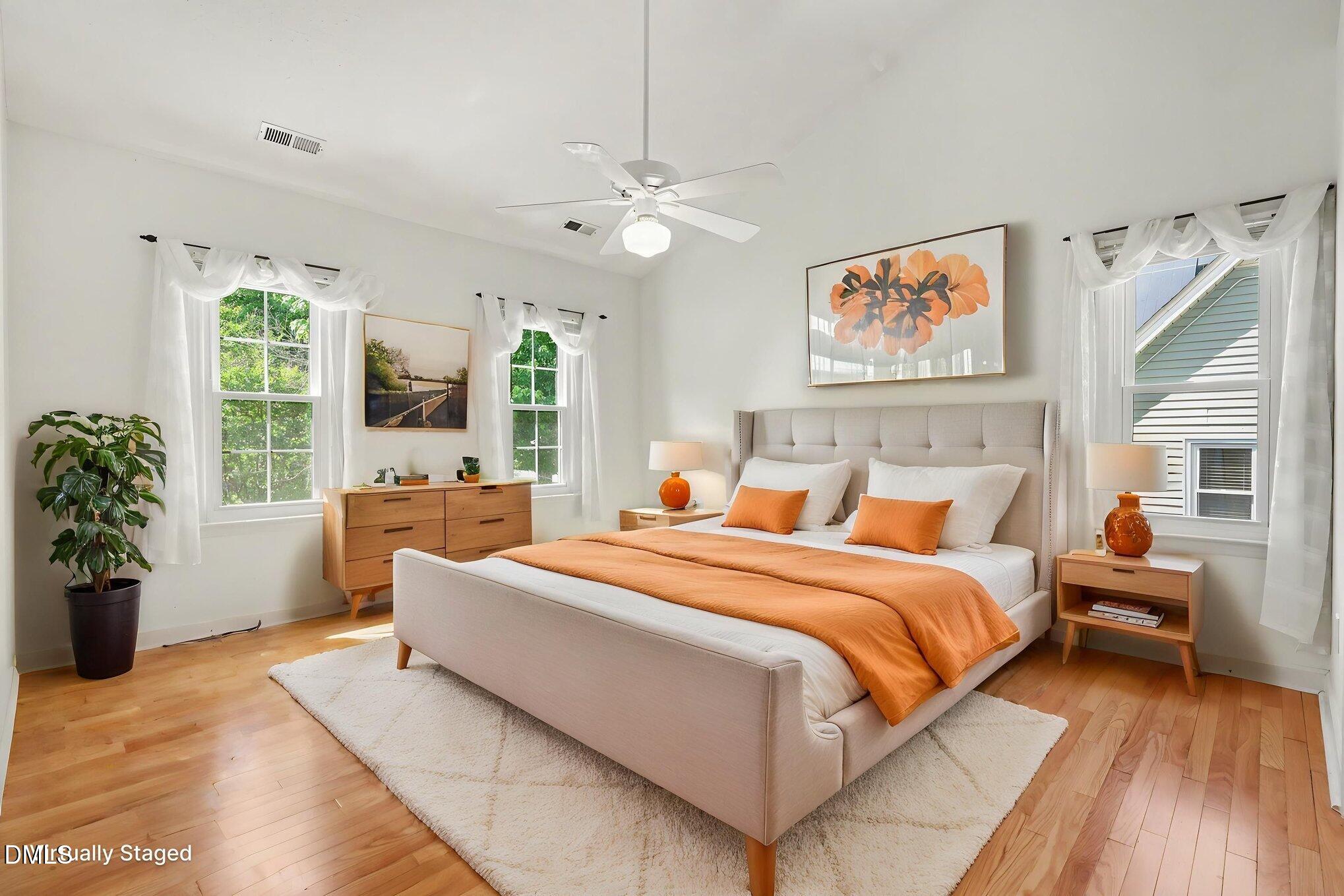 208 Arlington Ridge Cary, NC 27513 - Photo 12 of 37 Primary Bedroom Staged