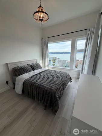 a room with fireplace