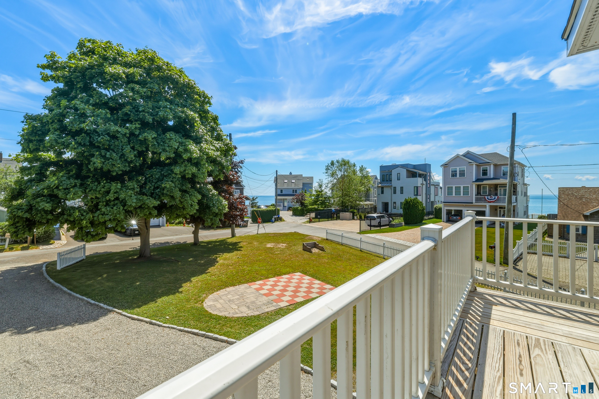 31 Sols Point Road Clinton, CT 06413 - Photo 32 of 40 STUDIO APT ~ View from the Studio Apt. balcony deck.