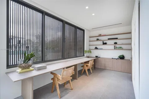 a view of workspace with furniture