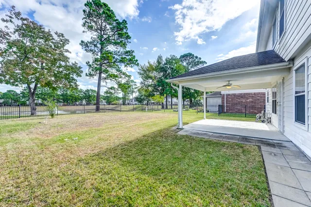 a view of outdoor space yard and swimming pool