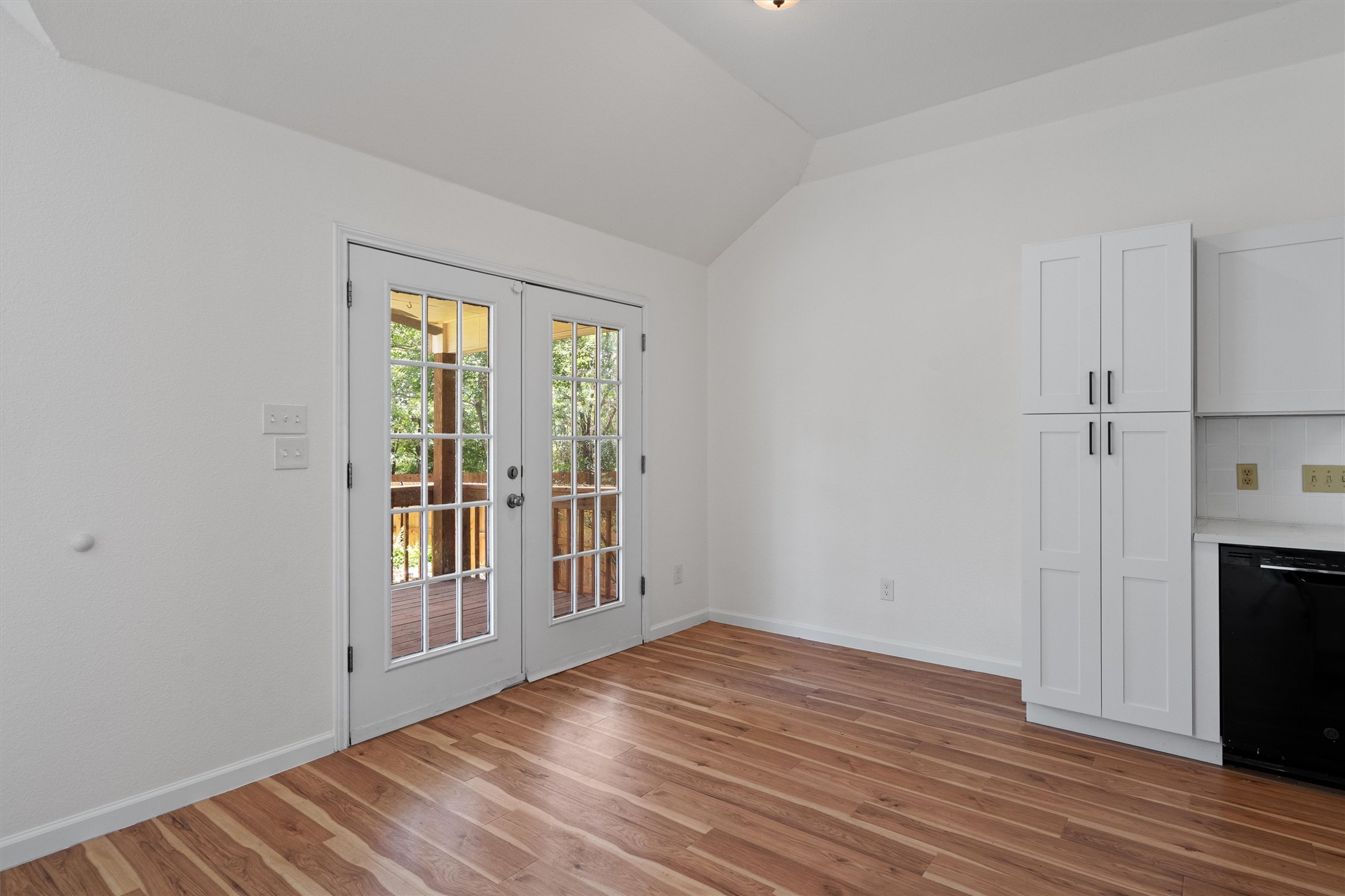 100 Parque Circle Georgetown, TX 78626 - Photo 12 of 39 a view of empty room with wooden floor and fan