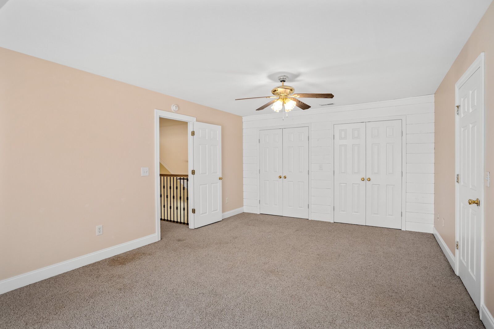 434 Alexander Road Estill Springs, TN 37330 - Photo 33 of 64 an empty room with a ceiling fan and a window