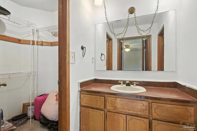 a very nice looking room with a large window