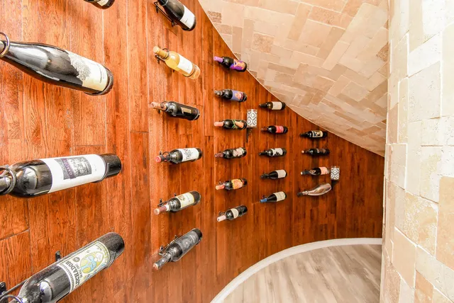 a living room with furniture fireplace and flat screen tv