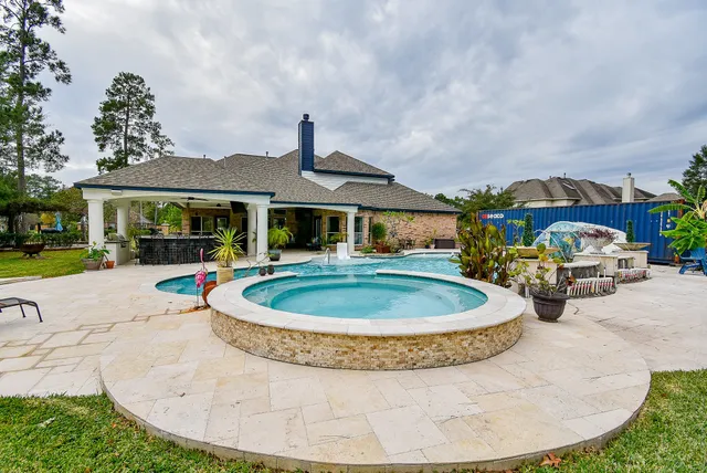 a view of house with outdoor space and sitting space