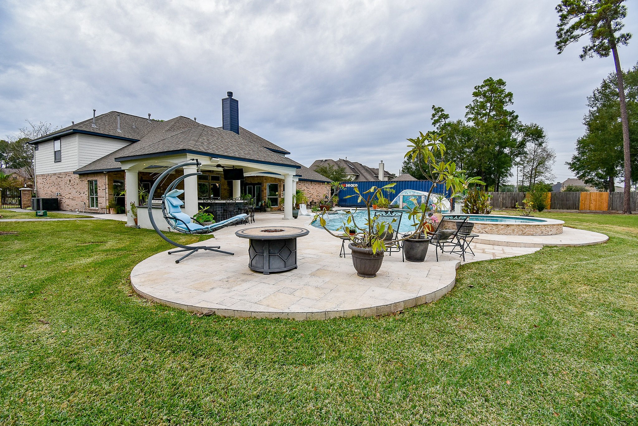 30518 Aldine Westfield Road Spring, TX 77386 - Photo 44 of 50 a view of house with outdoor space and sitting space