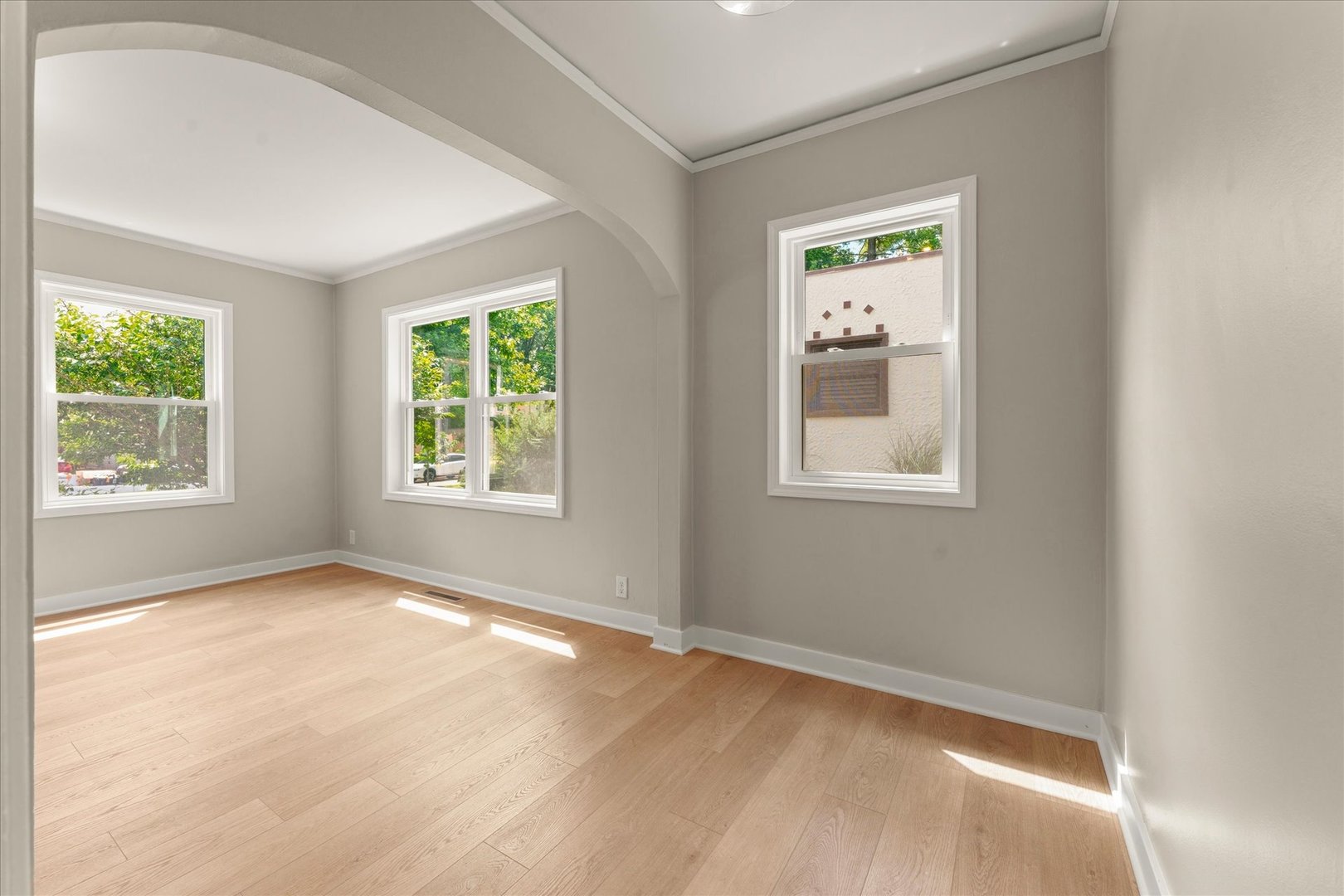 305 South Fair Street Champaign, IL 61821 - Photo 10 of 41 a view of an empty room with a window