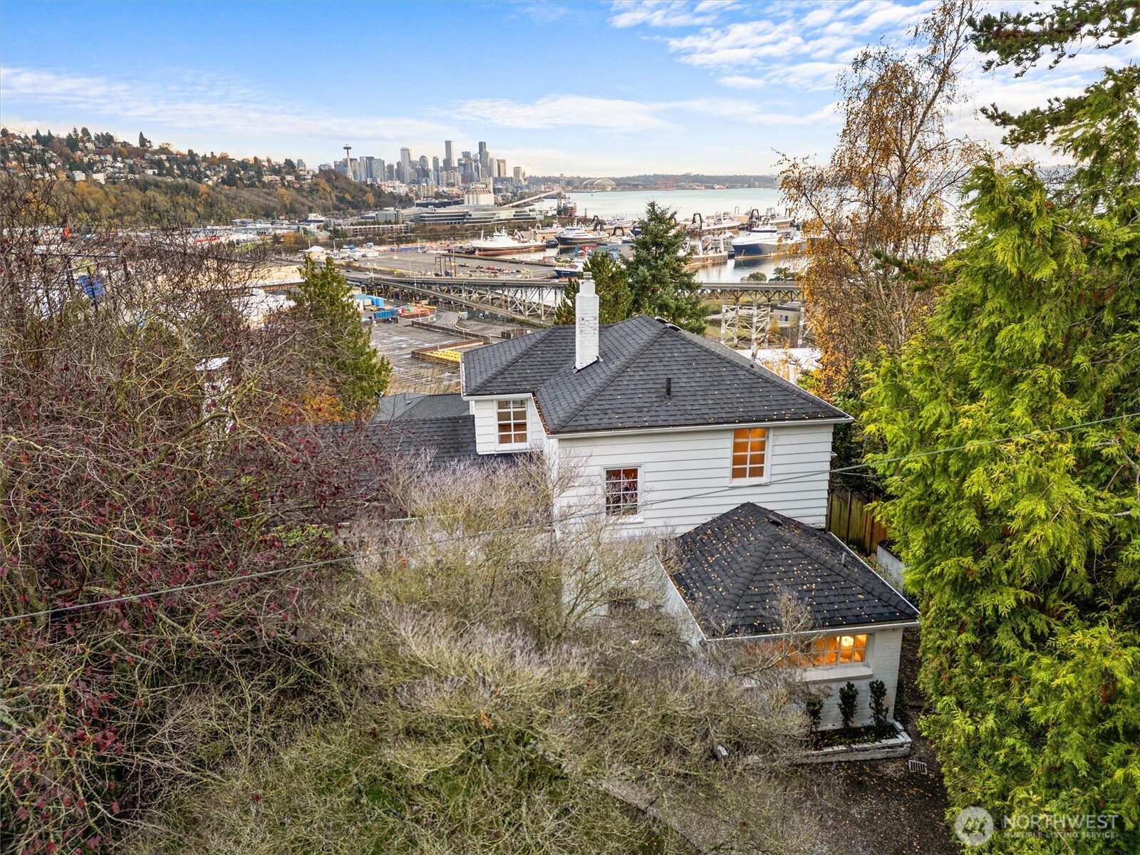 1820 Magnolia Way West Seattle, WA 98199 - Photo 32 of 33 a view of a house with a yard