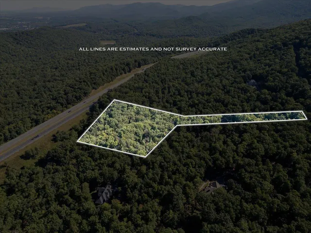 a view of a small yard