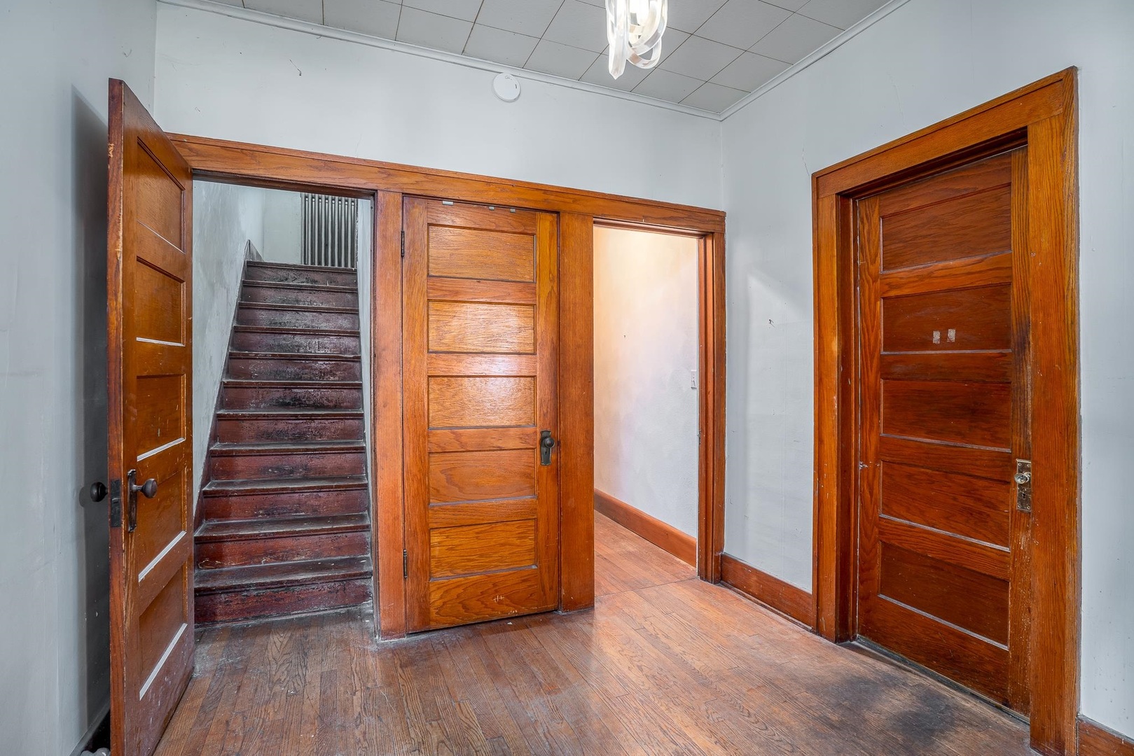 1320 11th Street Rock Island, IL 61201 - Photo 8 of 16 a view of front door with wooden floor