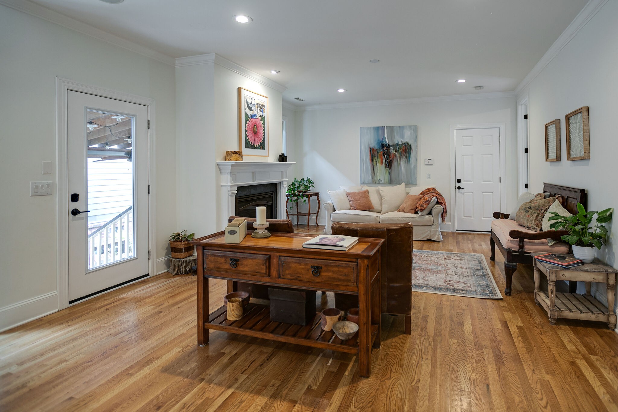 126 Addison Avenue Franklin, TN 37064 - Photo 12 of 38 a living room with furniture and a wooden floor