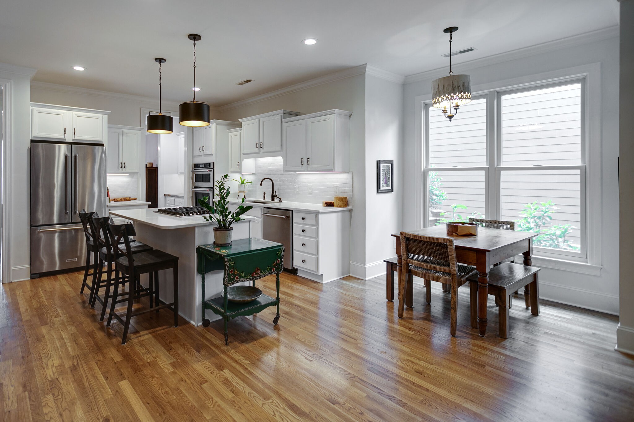 126 Addison Avenue Franklin, TN 37064 - Photo 17 of 38 a view of a dining room with furniture window and wooden floor