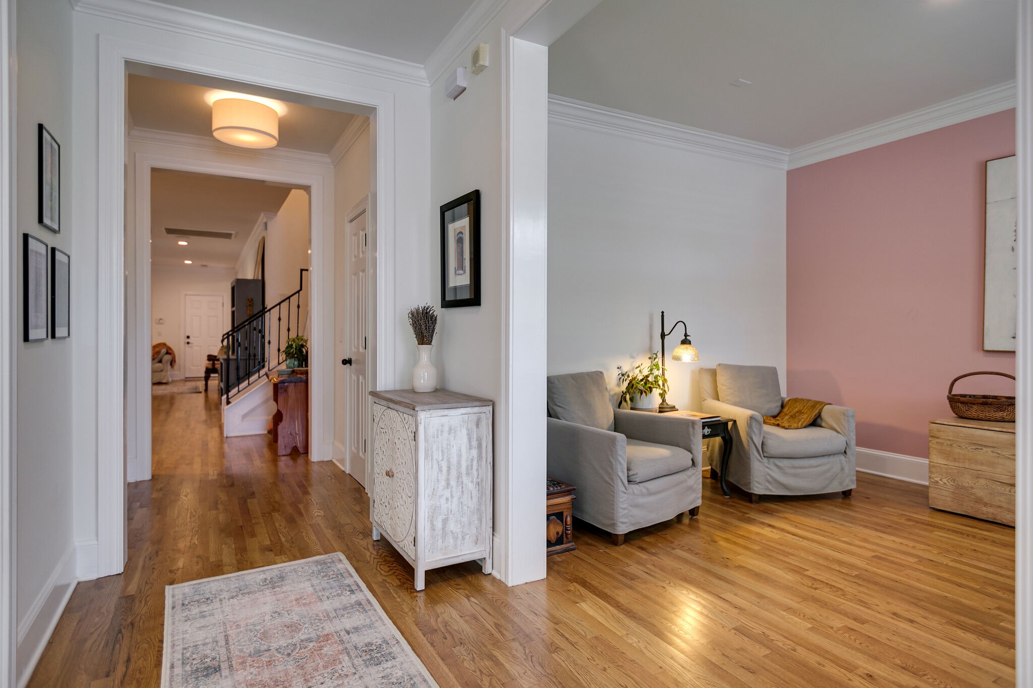 126 Addison Avenue Franklin, TN 37064 - Photo 6 of 38 a living room with furniture and a wooden floor