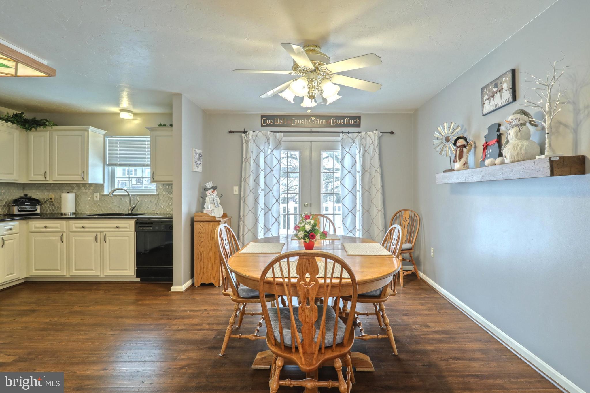 318 Kendale Road Red Lion, PA 17356 - Photo 12 of 29 Large Dining Area, French doors lead to deck
