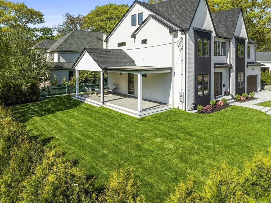 54 Redwood Road Newton, MA 02459 - Photo 40 of 42 a view of a house with backyard