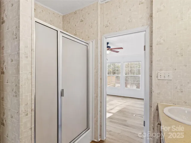 a view of front door