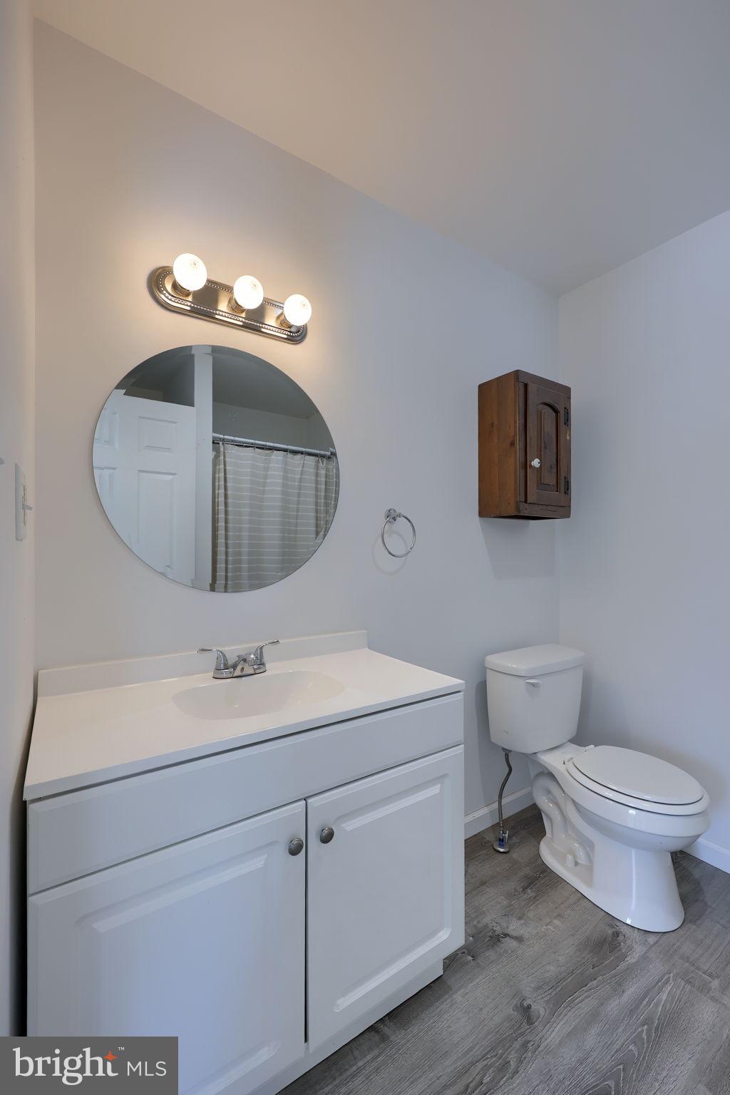 877 Richmond Road Windsor, PA 17366 - Photo 31 of 40 a bathroom with a toilet a sink and mirror
