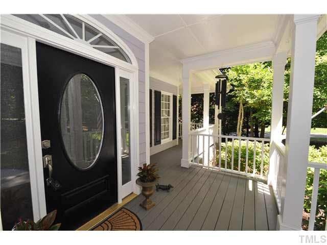 4209 White Chapel Way Raleigh, NC 27615 - Photo 23 of 25 The postcard perfect front porch is worth of a few rocking chairs and glasses of lemonade.