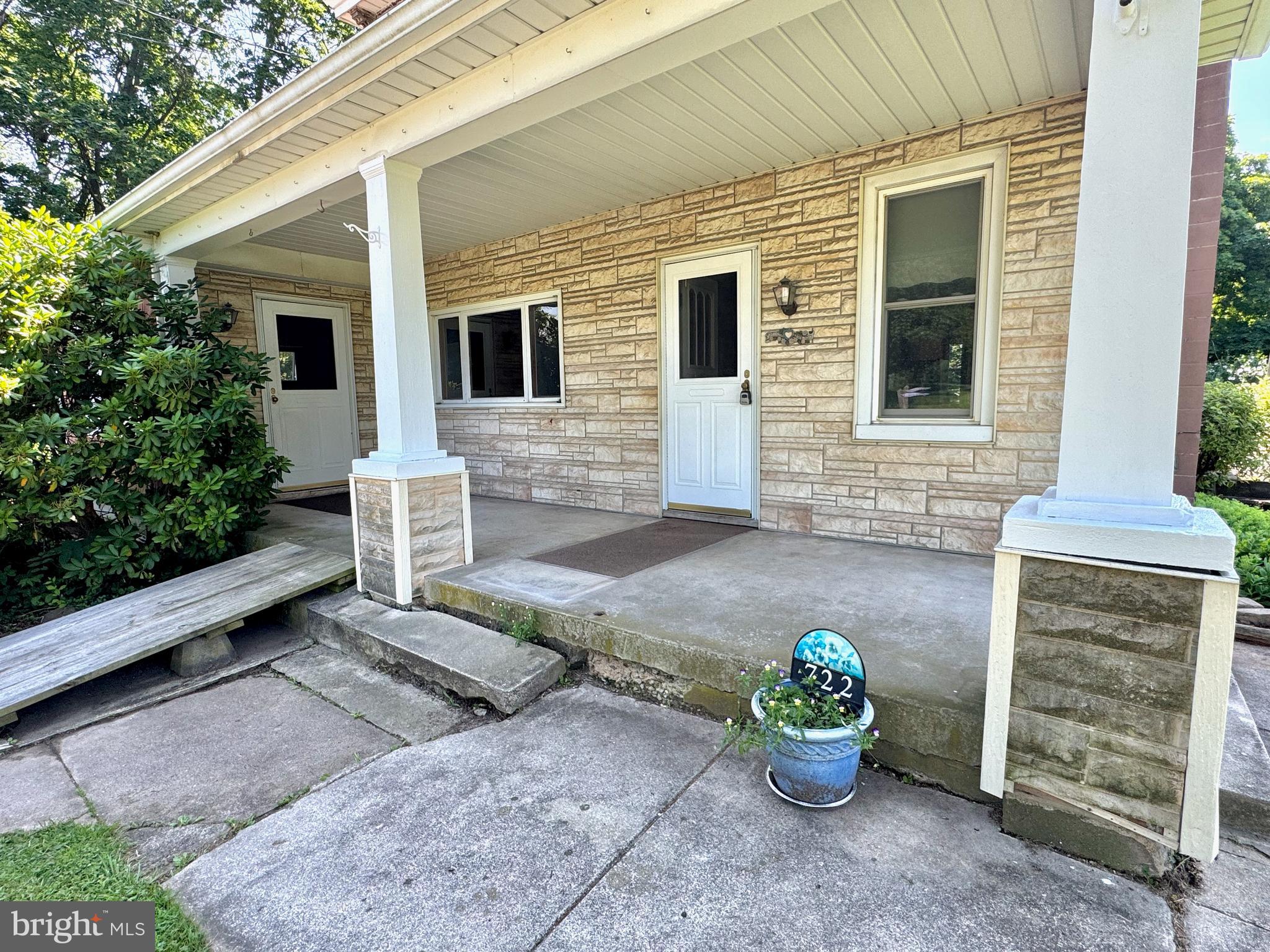 722 Mohns Hill Road Reading, PA 19608 - Photo 4 of 46 a front view of a house with patio