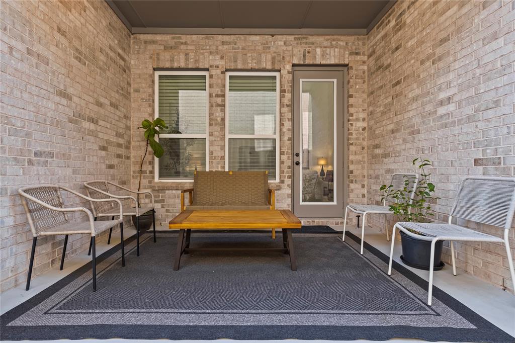 15627 Rue Drive Frisco, TX 75033 - Photo 35 of 35 a backyard of a house with seating space