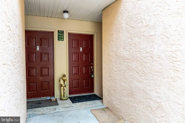 a front view of a house with a shower