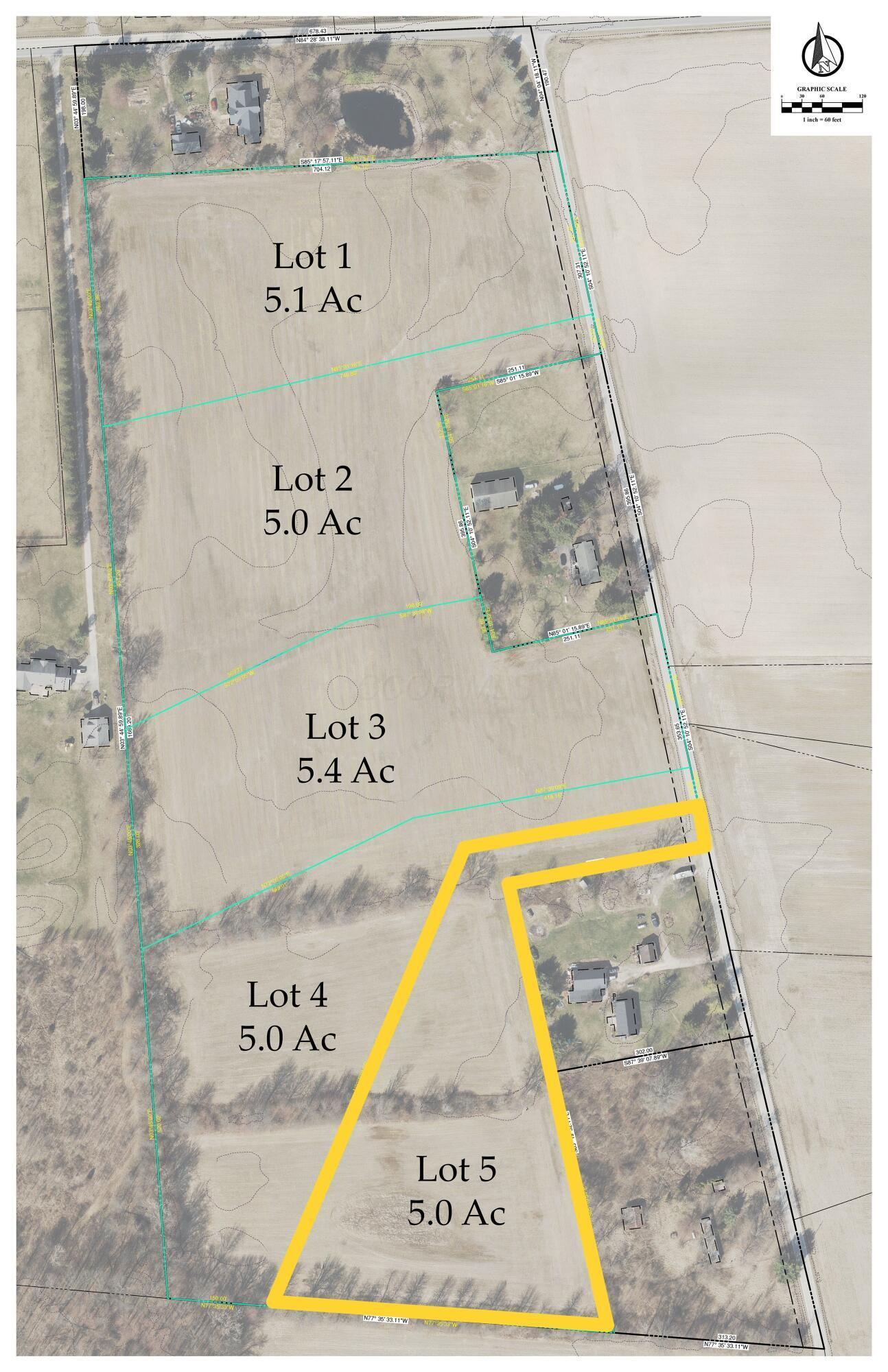 0 Burnt Pond Road, Unit TRACT 5 Ostrander, OH 43061 - Photo 1 of 1 Burnt Pond Layout Tract 5