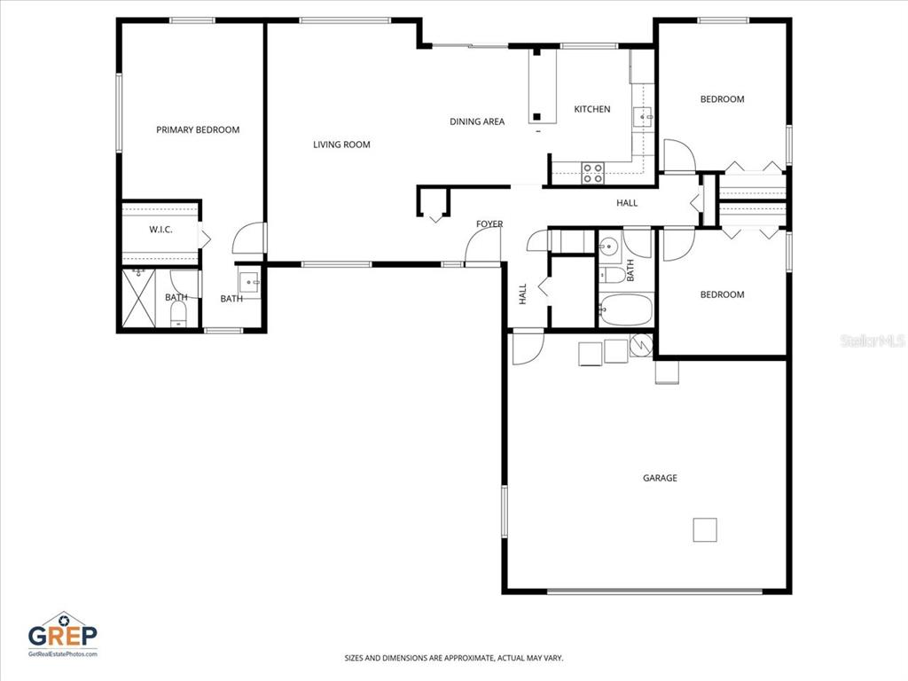 4464 Bromley Avenue Spring Hill, FL 34609 - Photo 43 of 43 a picture of floor plan