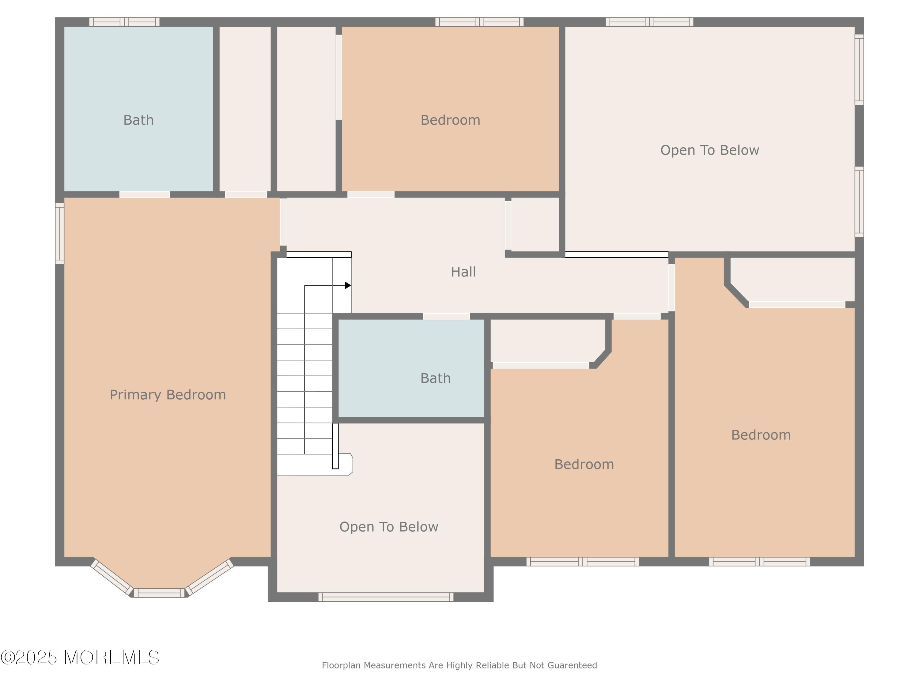 4 Diamond Lane Howell, NJ 07731 - Photo 61 of 63 Floorplan 2nd Floor