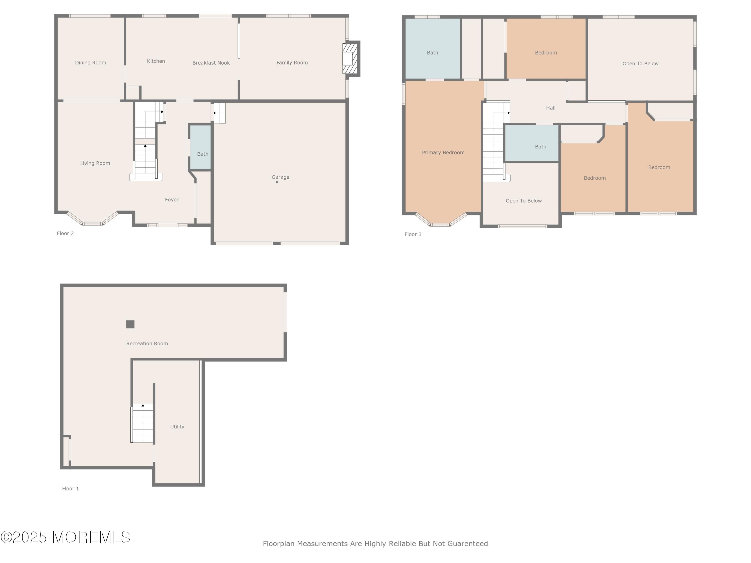4 Diamond Lane Howell, NJ 07731 - Photo 62 of 63 Floorplan All Floors