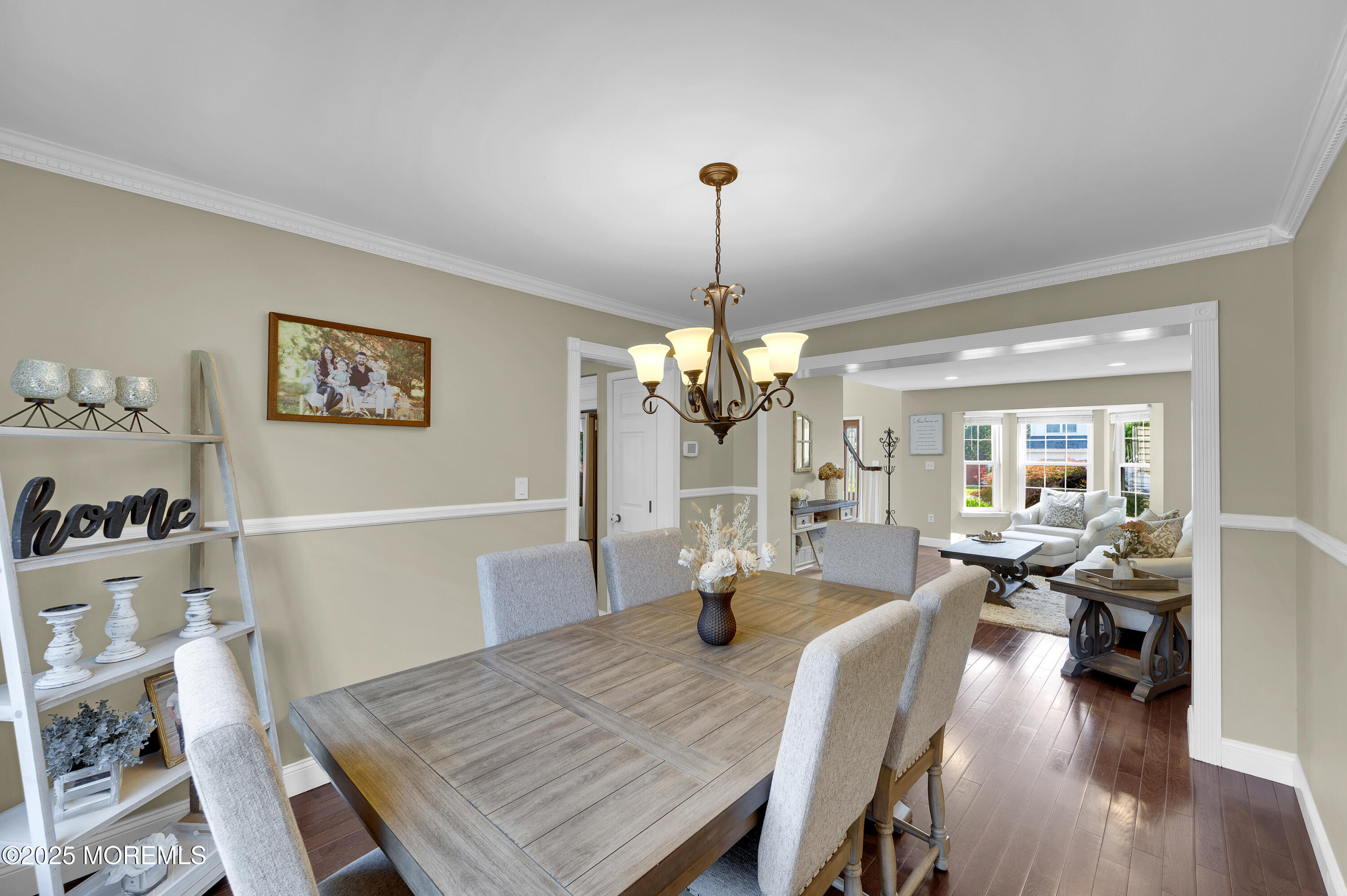 4 Diamond Lane Howell, NJ 07731 - Photo 8 of 63 a view of a dining room with furniture wooden floor and chandelier