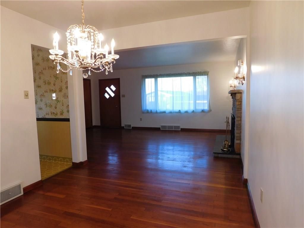 797 Deer Lane Rochester, PA 15074 - Photo 3 of 18 *Dining Room View Looking Into Living Room!* *Gleaming Hardwood Floors!*