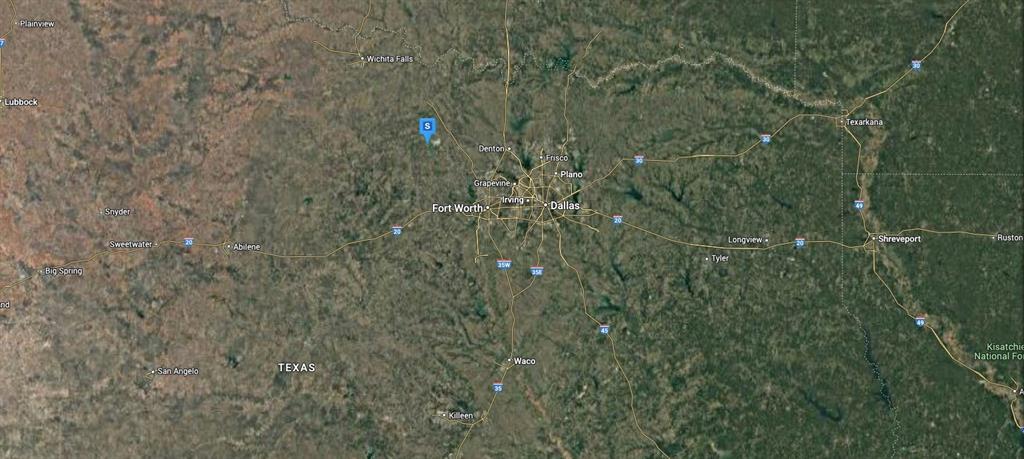 198 Ridgeline Drive Chico, TX 76431 - Photo 5 of 5 Map of property location