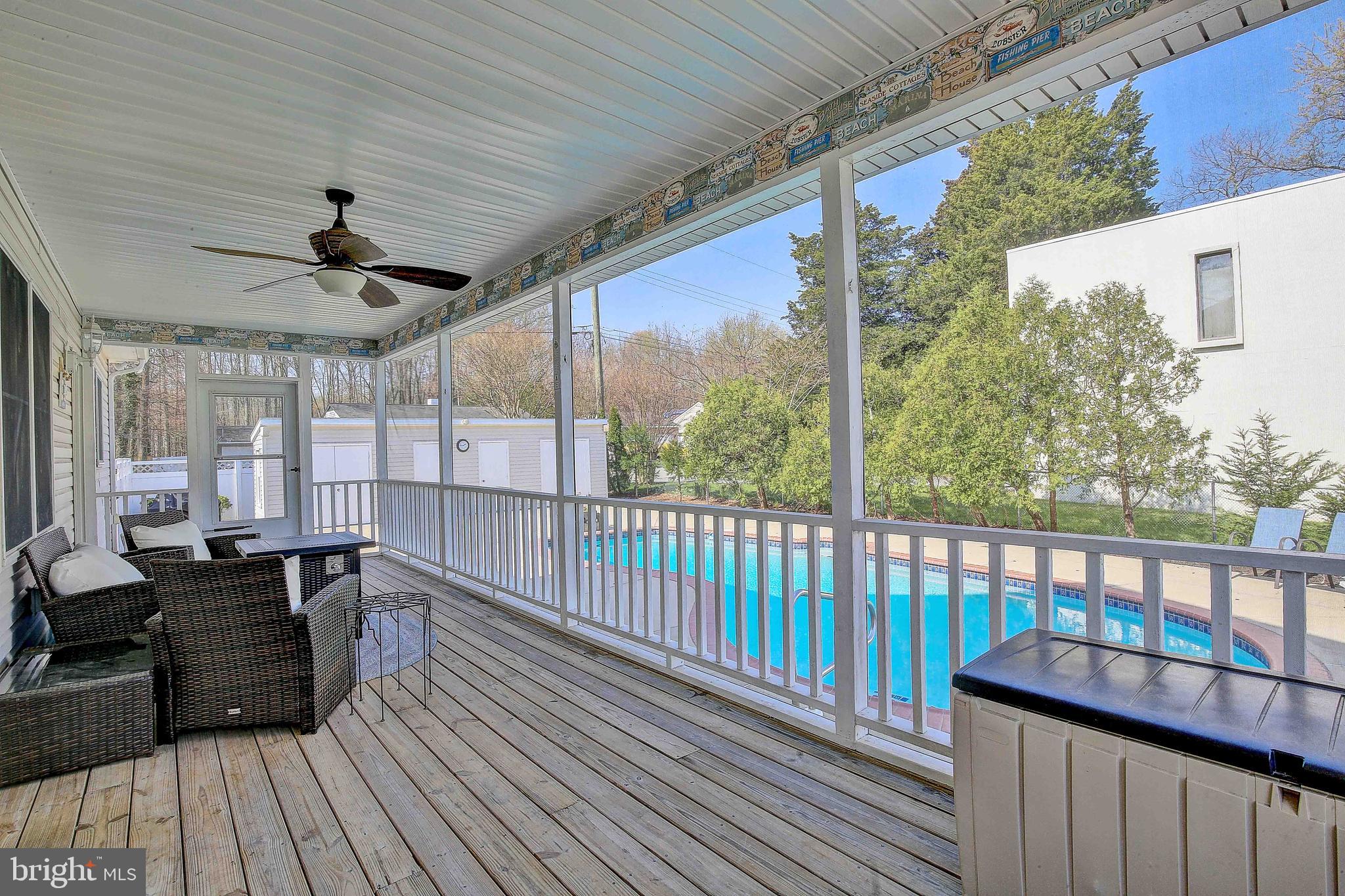 3613 Branhum Road Edgewater, MD 21037 - Photo 9 of 57 Huge screened in porch for crab feasts