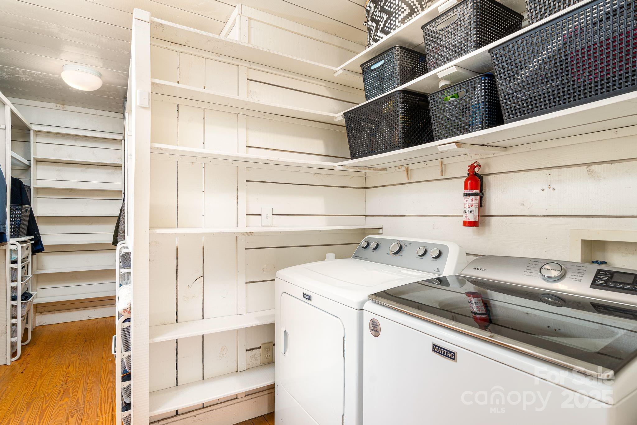 311 North Campbell Road Landrum, SC 29356 - Photo 27 of 48 a utility room with dryer and washer