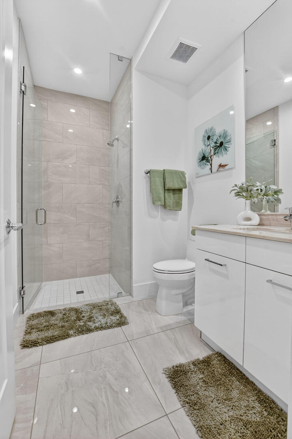 4021 Northwest 18th Way Boca Raton, FL 33431 - Photo 7 of 37 a bathroom with a sink a toilet and shower