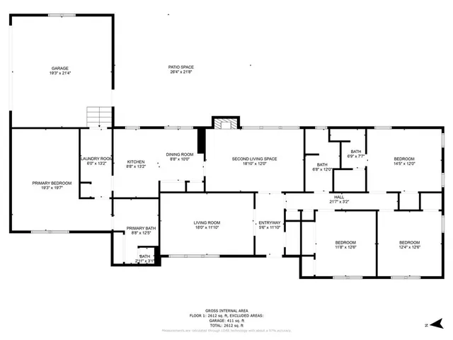 a picture of floor plan