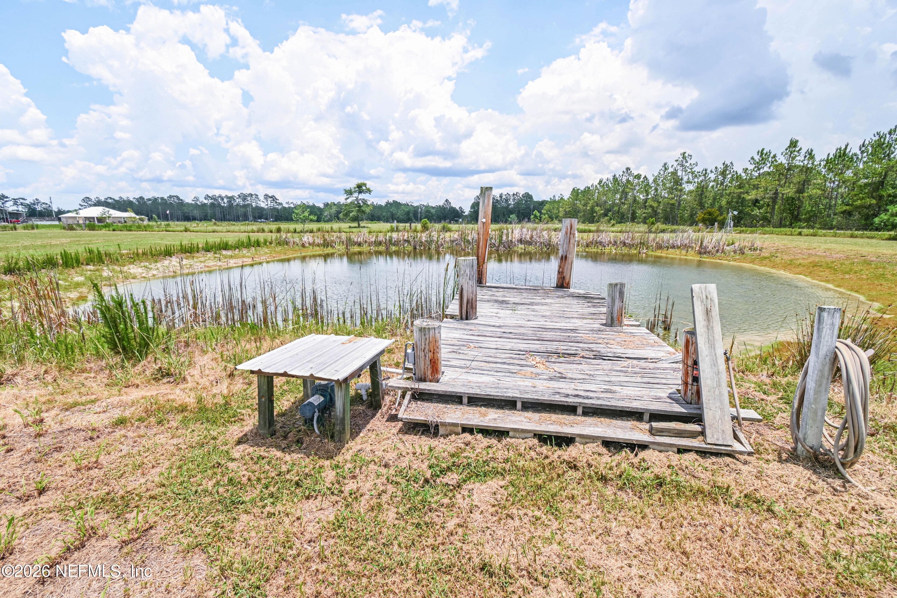 18100 Crews Road Glen St. Mary, FL 32040 - Photo 78 of 86 Dock and pond