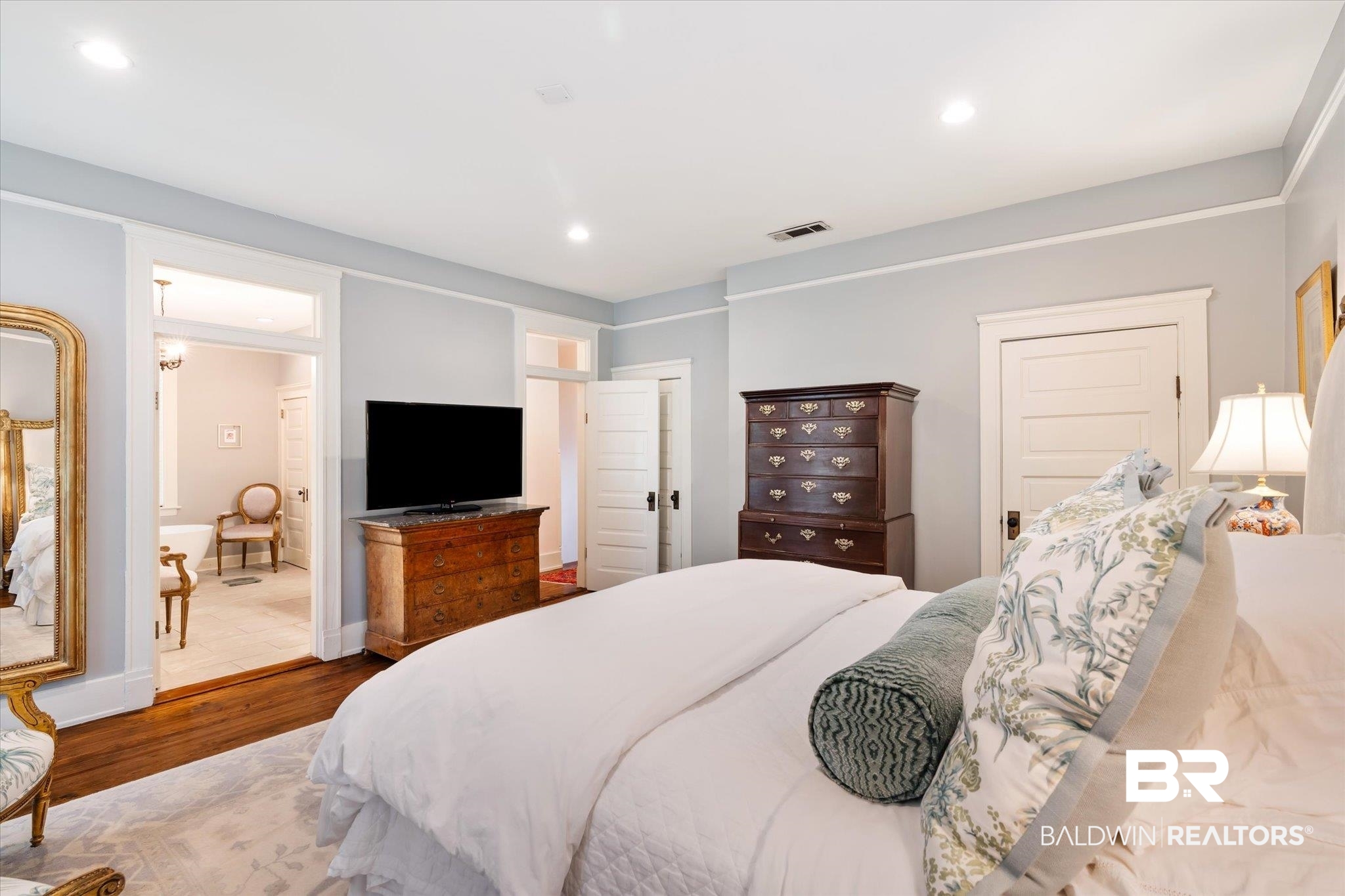68 North Monterey Street Mobile, AL 36604 - Photo 17 of 30 Bedroom with hardwood / wood-style flooring