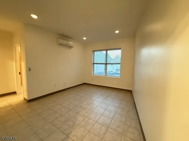 a view of a livingroom with a window