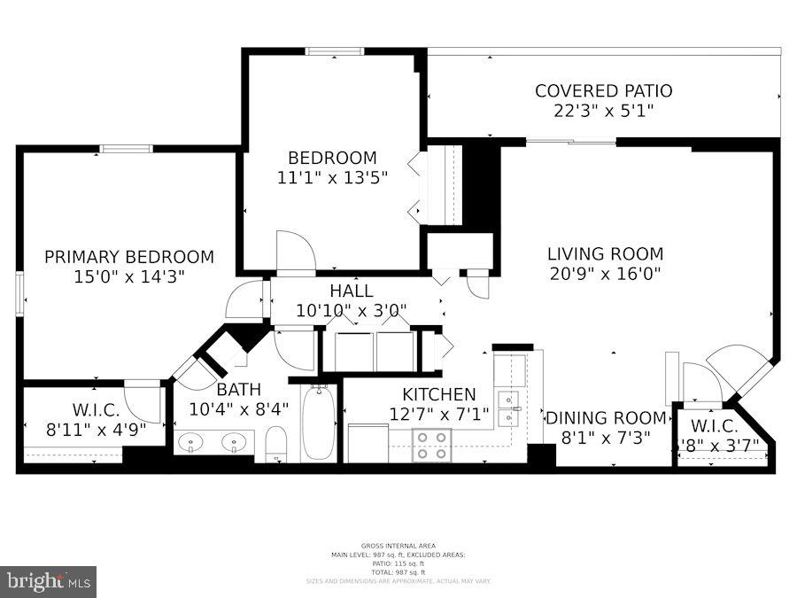 808 Stratford Way, Unit D Frederick, MD 21701 - Photo 23 of 23 Floor Plan