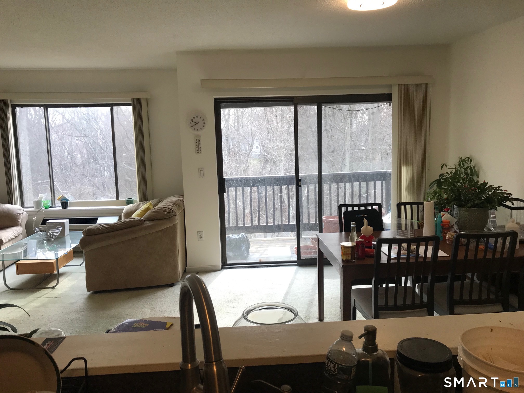 175 Mill Pond Road, Unit 346 Hamden, CT 06514 - Photo 5 of 26 living room & slide door