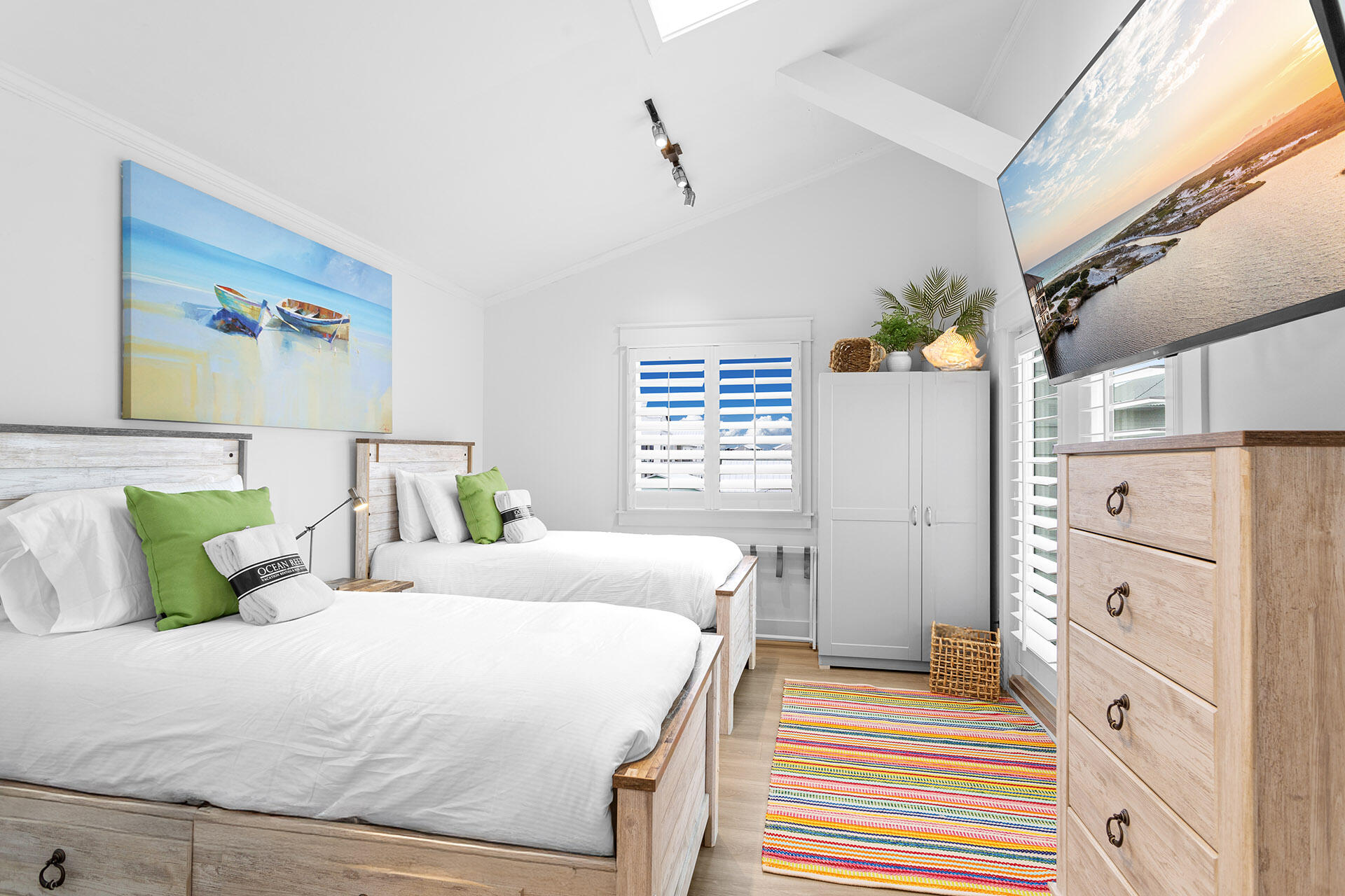 448 West Park Pl Avenue, Unit A1 Inlet Beach, FL 32461 - Photo 15 of 34 a bedroom with a bed and a window