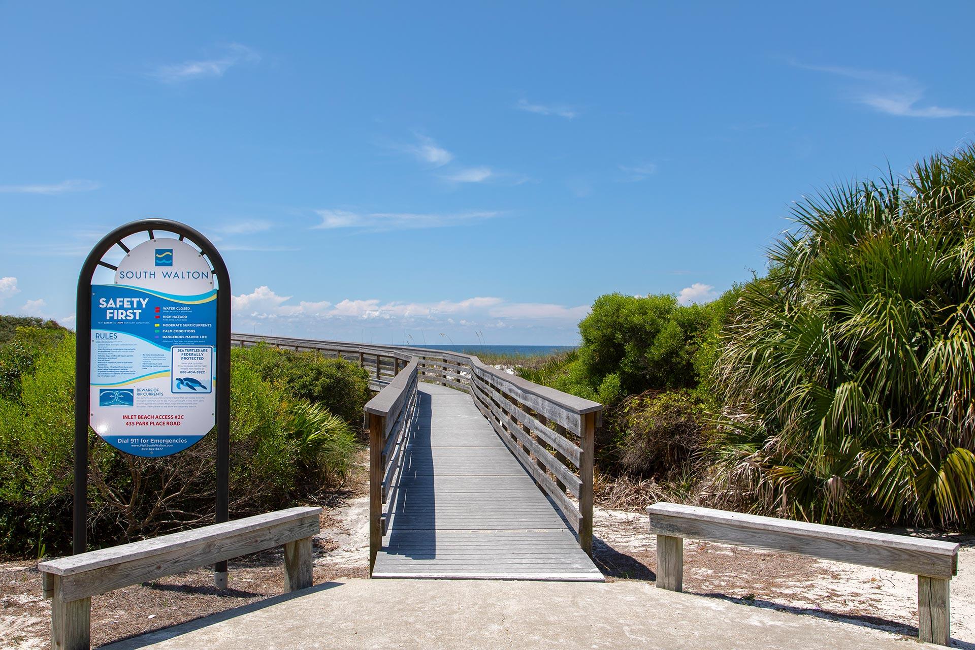 448 West Park Pl Avenue, Unit A1 Inlet Beach, FL 32461 - Photo 33 of 34 a view of roof with sitting area